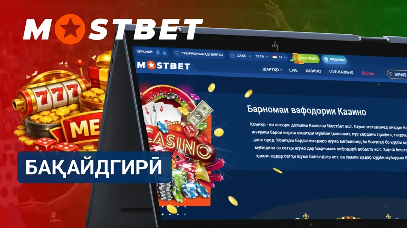 Бақайдгирӣ дар MostBet барои гирифтани бонусҳои бе депозит