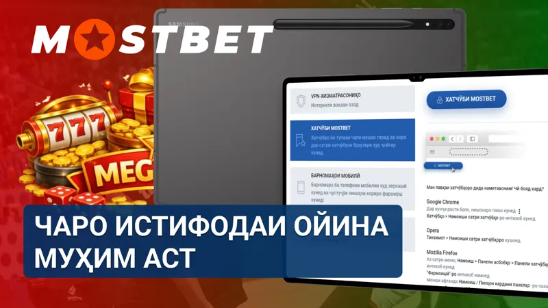 Истифодаи ойинаи MostBet барои дастрасӣ дар ҳолати маҳдудиятҳои интернет