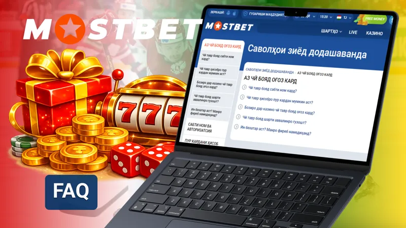 Бахши FAQ оид ба истифодаи ойинаи MostBet бо саволҳои маъмул