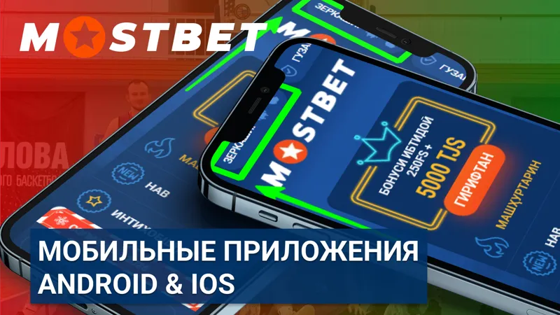 Мобильные приложения и мобильная версия Mostbet для Android и iOS.