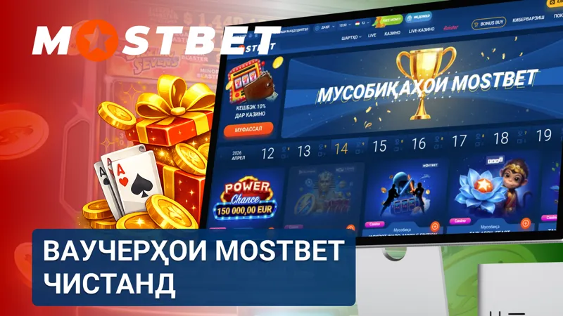Ваучерҳои MostBet ҳамчун рамзҳои бонусӣ барои гирифтани мукофотҳо
