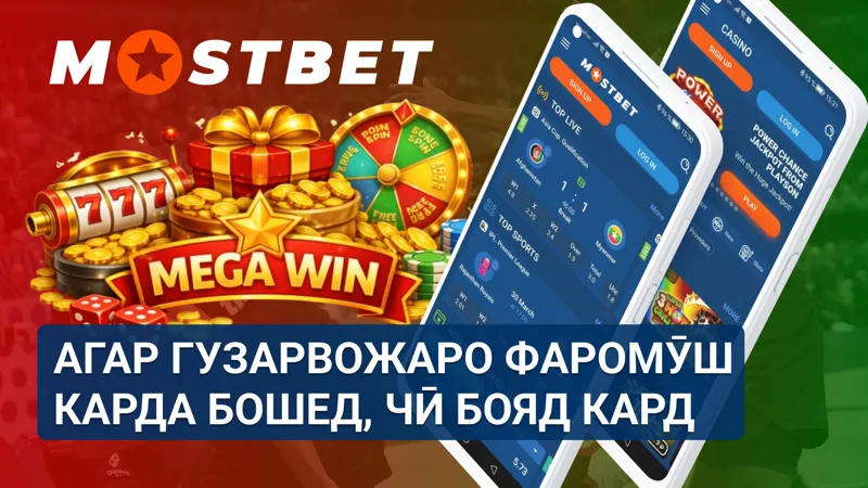 Барқарорсозии дастрасӣ ба MostBet дар ҳолати фаромӯш шудани гузарвожа