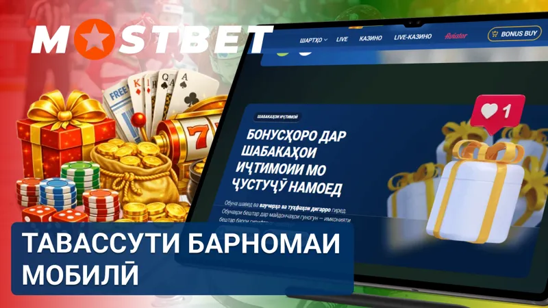 Воридшавӣ ба MostBet тавассути барномаи мобилӣ бо дастрасии зуд